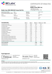 3500mg Freeze Roll On - Bully Crew CBD