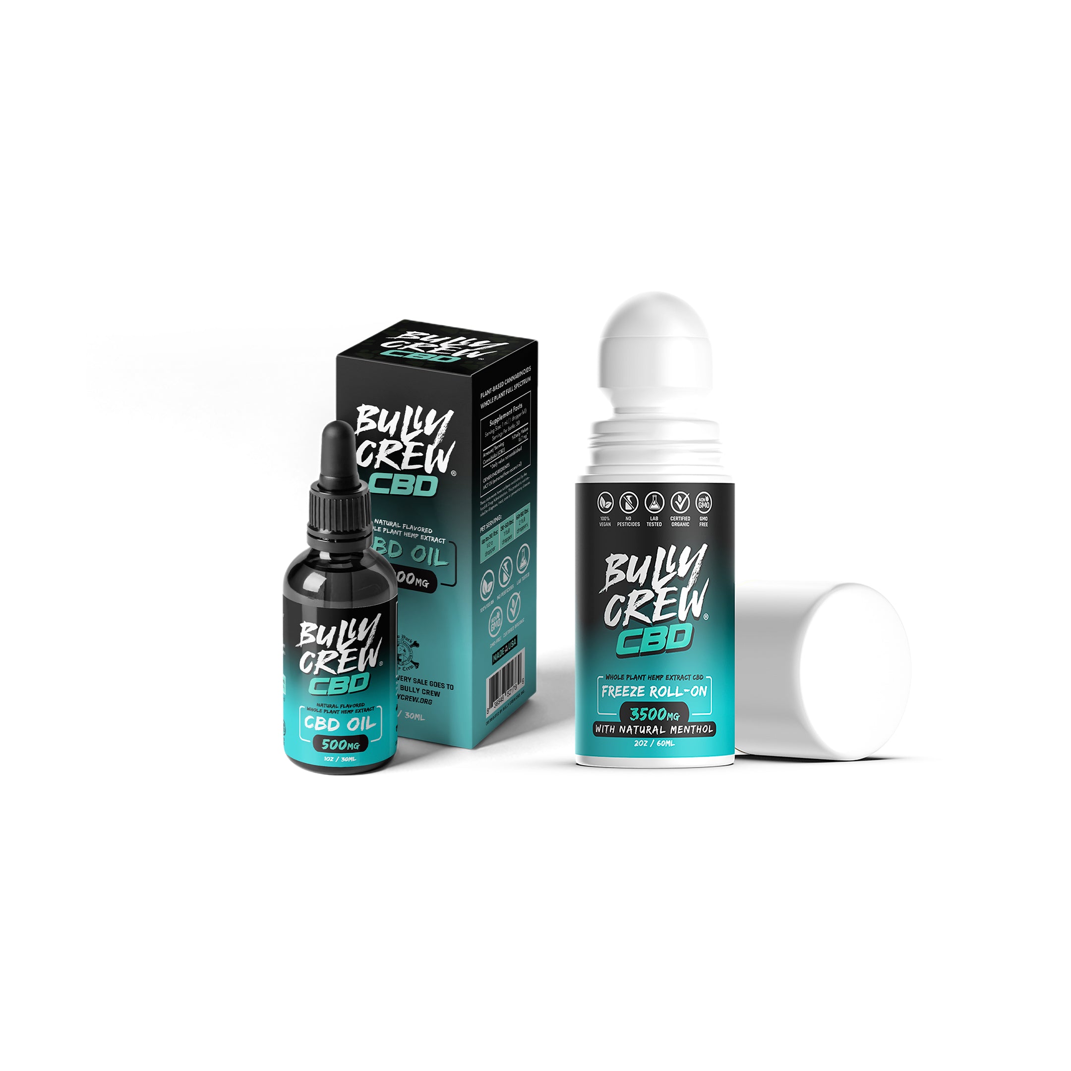 CBD Oil & Topical Combo Pack