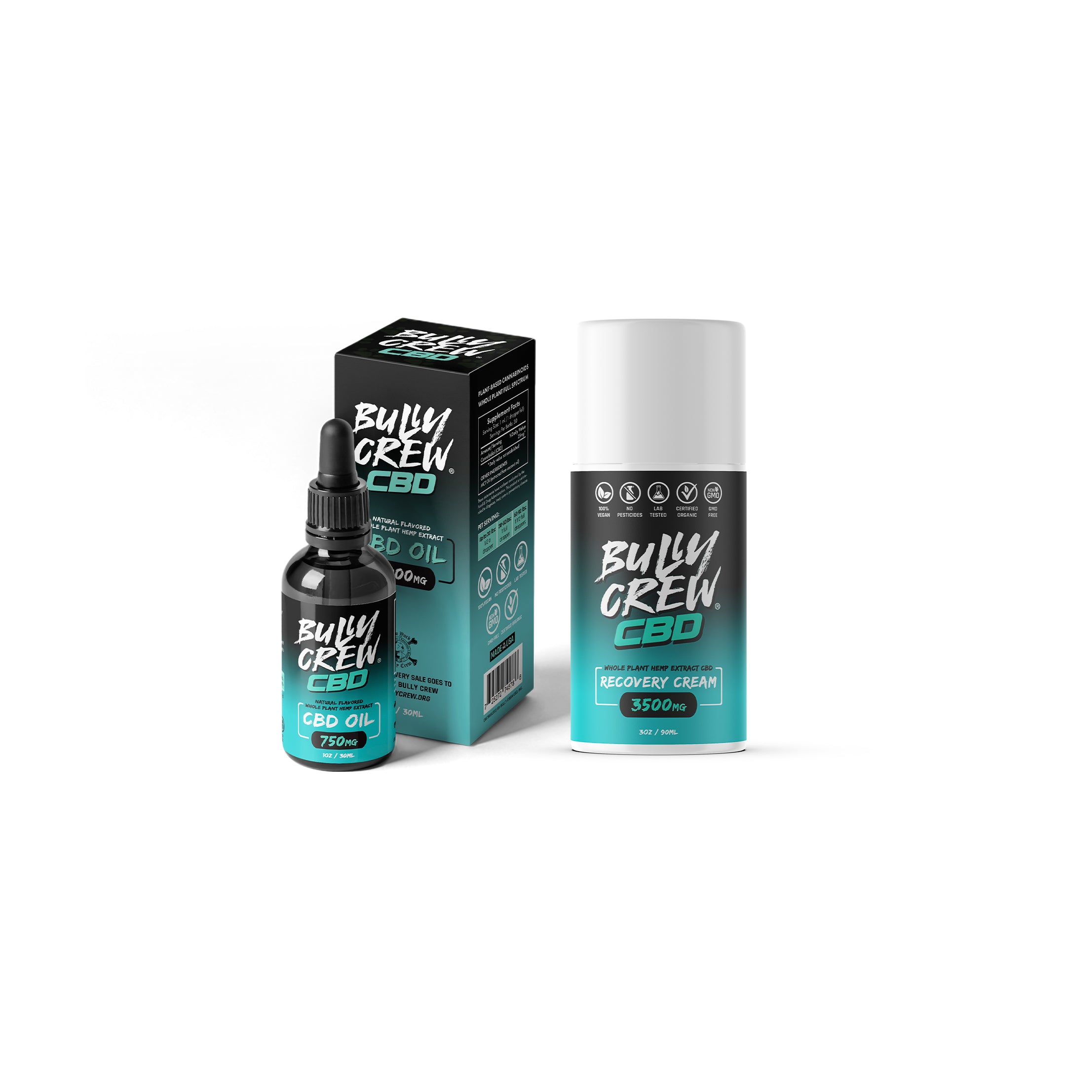 CBD Oil & Topical Combo Pack