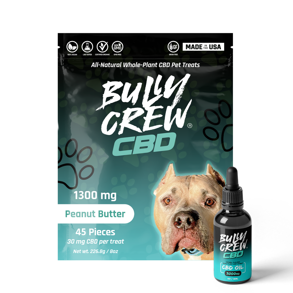 CBD Oil & Pet Treat Combo Pack